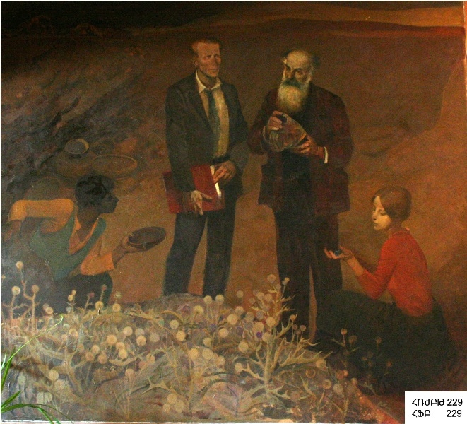 Գեղանկար «Օրբելին և Պյատրովսկին Կարմիր բլուրում»