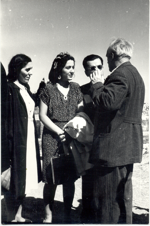 Նիկոլայ Տիխոնովը, Բելա Իսահակյանը և ուրիշներ Զվարթնոցում