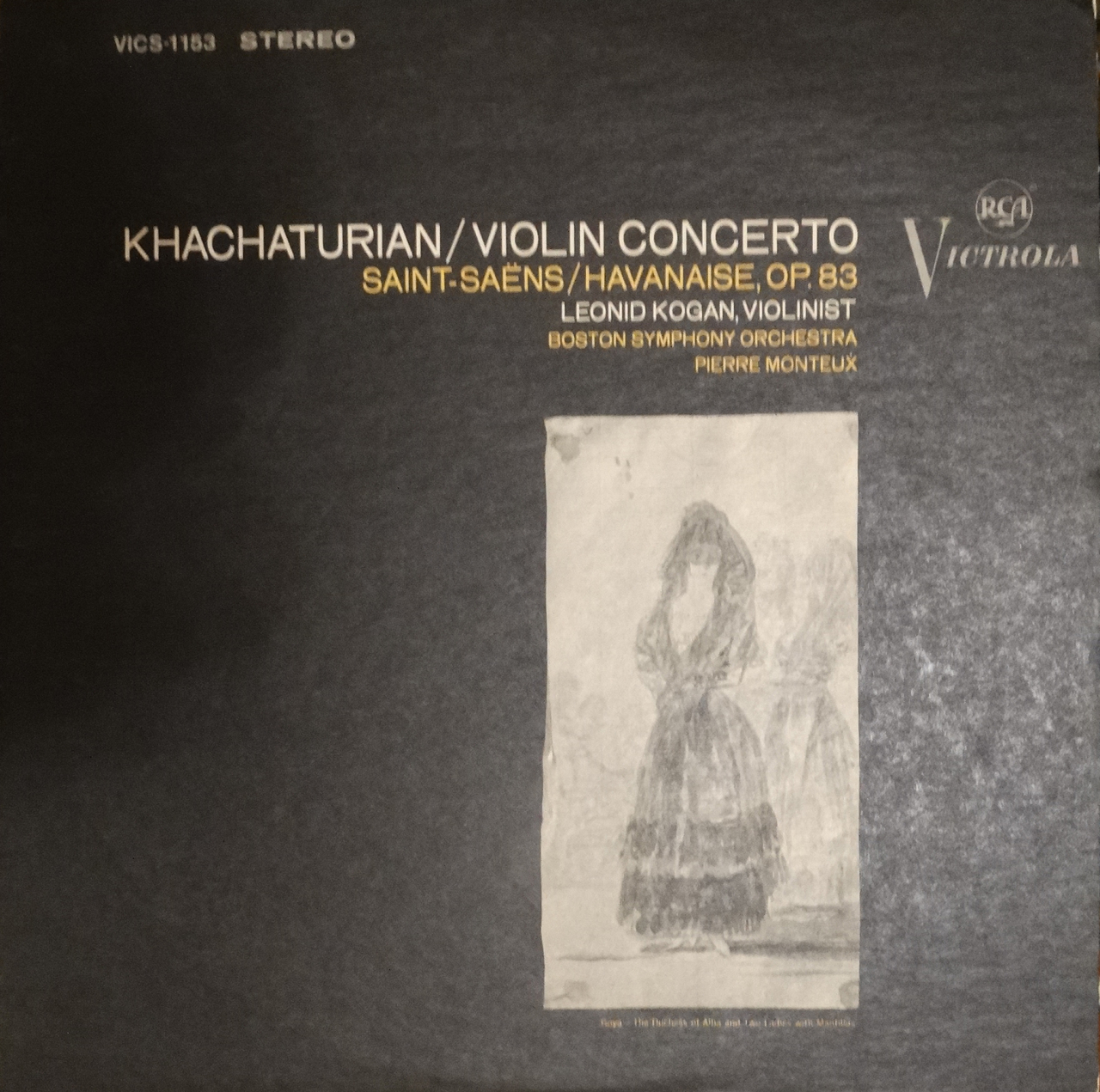 Ձայնապնակ. Ա. Խաչատրյանի Ջութակի և նվագախմբի կոնցերտը և Կամիլ Սեն-Սանսի op.83