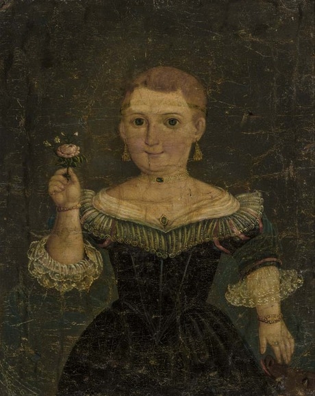 Ավ. Հովհաննես Տեր-Գալստյանի աղջկա դիմանկարը (Ախալքալակ)