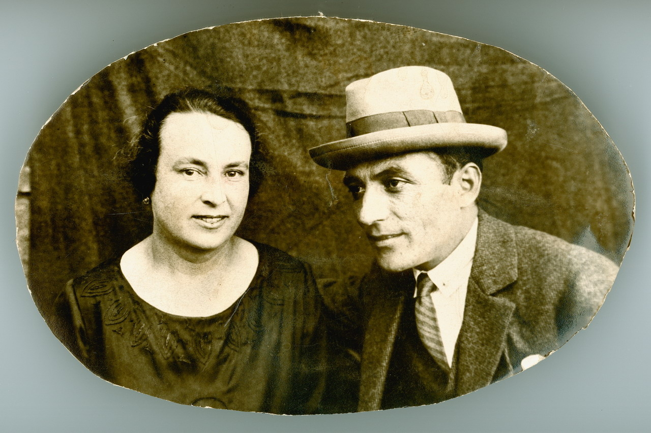 Դիրիժոր Վարդան Բունին (Վարդան Բունիաթյան) կնոջ հետ  