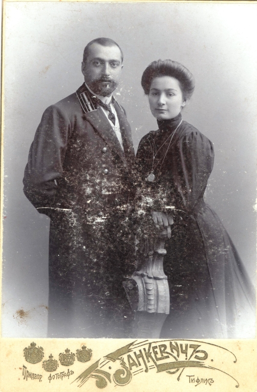 Լուսանկար՝ Ս.Աթաբեկովը կնոջ հետ