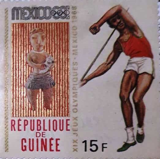 Նամականիշ   «MEXICO 1968»  