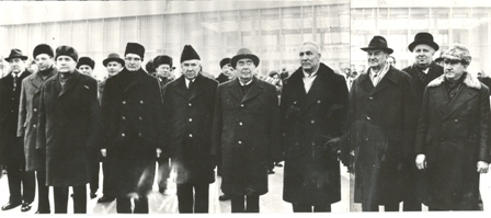 Լեոնիդ Բրեժնևը կուսակցական գործիչների հետ