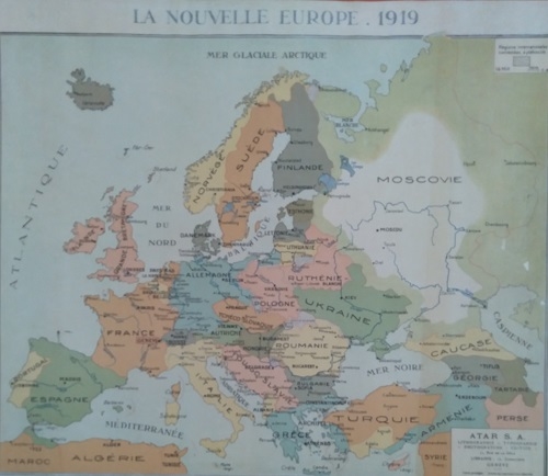 Եվրոպա աշխարհամասի քաղաքական քարտեզ