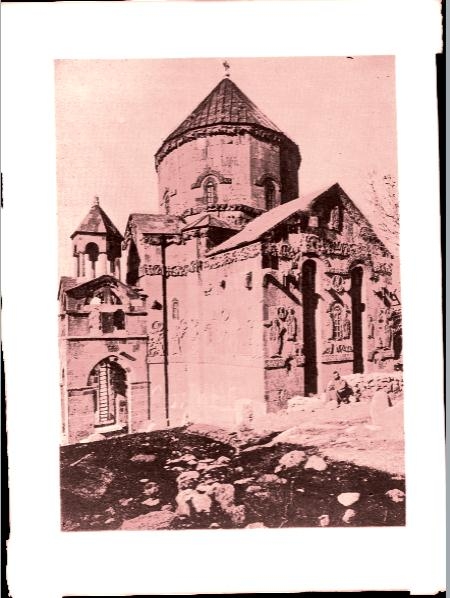 Աղթամարի Սբ․ Խաչ եկեղեցու (915-921թթ.) արտաքին տեսքը