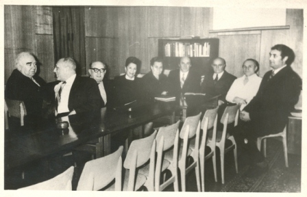 Հայ բժիշկներ (աջից երկրորդը Անդրանիկ Մեհրաբյանն է)