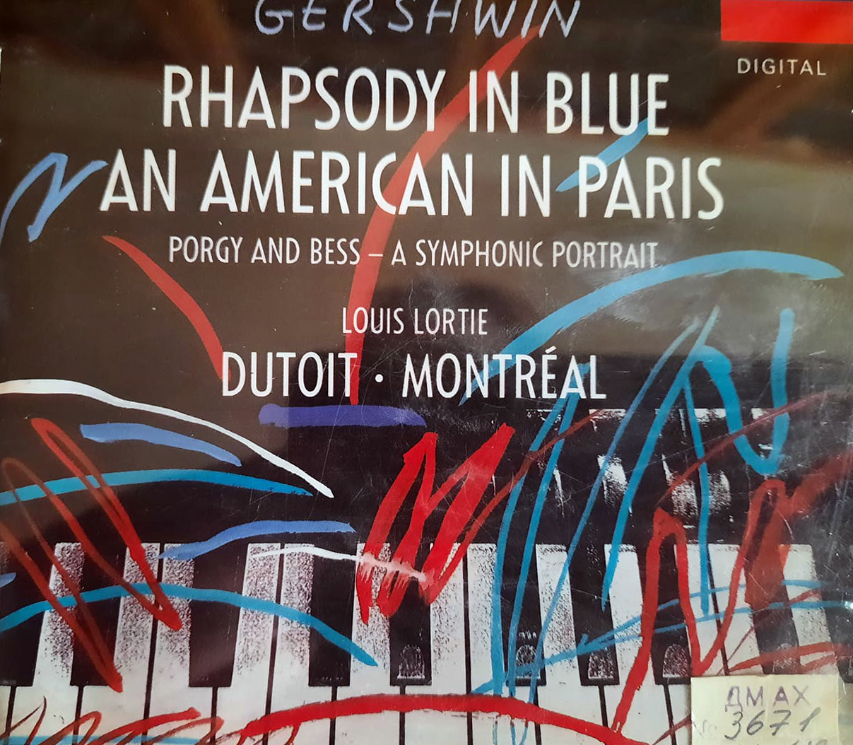 «Երկնագույն ռապսոդիա», «Ամերիկացին Փարիզում», սիմֆոնիկ պատկեր «Պորգի և Բեսս» օպերայից 