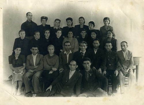 Կապանի N 1միջնակարգ դպրոցի կոլեկտիվը 1940-50-ականներին