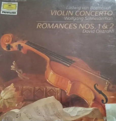 Լ. վան Բեթհովեն. Կոնցերտ ջութակի և նվագախմբի համար (D-dur) Op. 61, ռոմանսներ ջութակի և նվագախմբի համար No.1 Op.40,  No.2 Op.50 