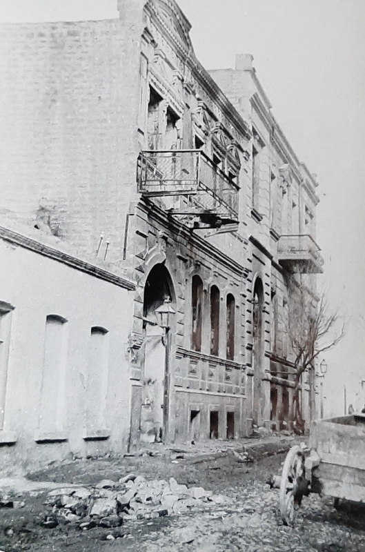 Հայի ավիրված բնակարան Բաքվում, 1905 թ.