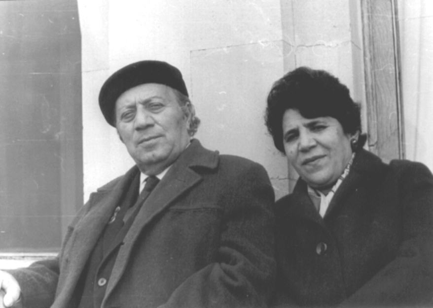Երվանդ Քոչարը և Մանիկ Մկրտչյանը, 1968