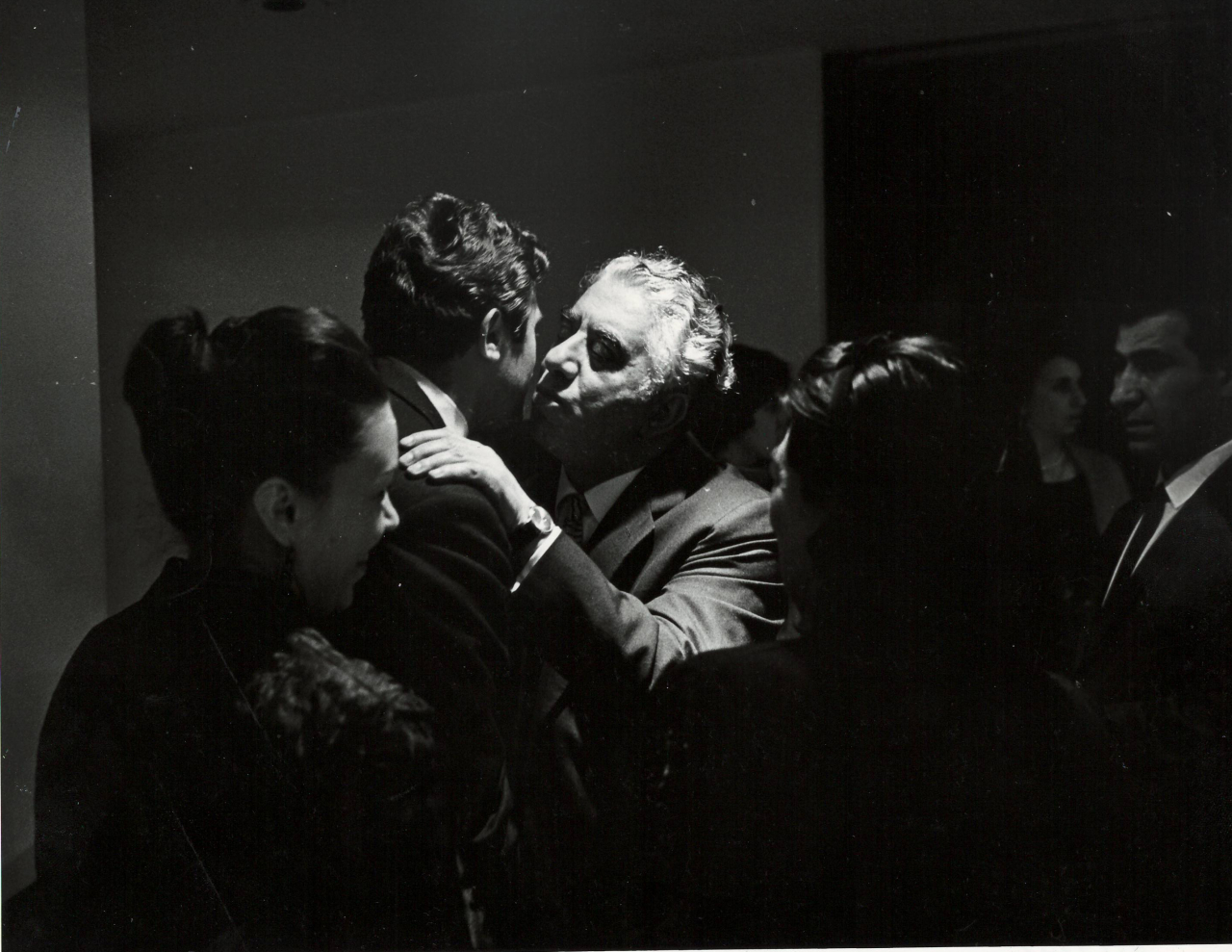 Լուսանկար. Ա. Խաչատրյանը ԱՄՆ-ի հայ համայնքի ներկայացուցիչների հետ ՄԱԿ-ին առընթեր սովետական ներկայացուցչությունում՝ ընդունելության ժամանակ