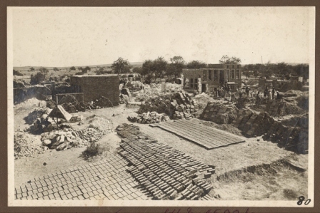 Նոր տների շինարարությունը Հալեպի Սուլեյմանիե թաղամասում