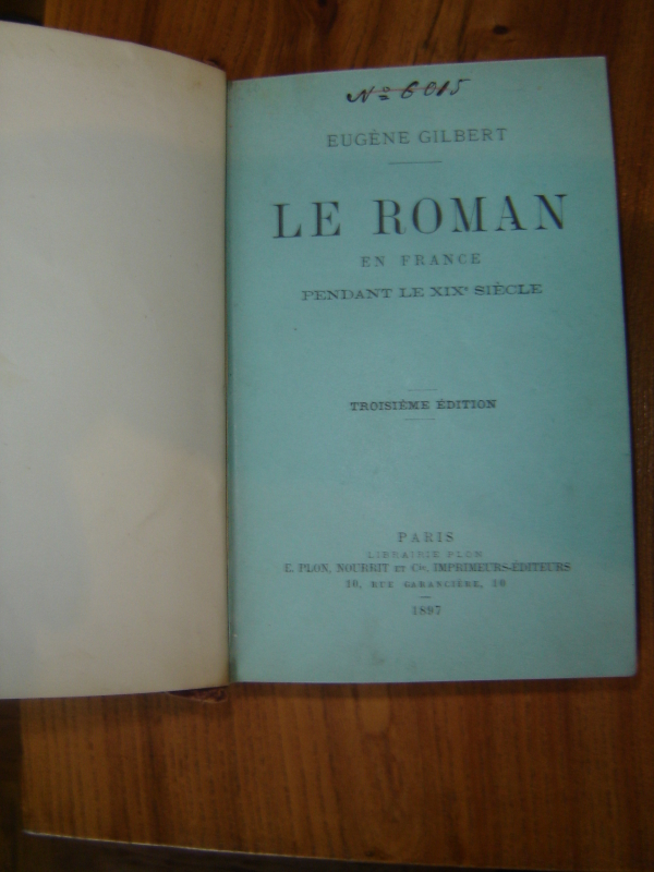 19-րդ դարի ֆրանսիական վեպ