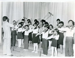  Կապանի N-1 երաժշտական դպրոցի ջութակահարների համույթի ելույթը