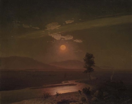 Լուսնյակ գիշեր Արփաչայի վրա