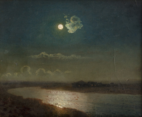 Լուսնյակ գիշեր Քուռի ափին