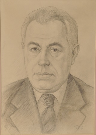 Ջութակահար Հրաչյա Բոգդանյանի դիմանկարը