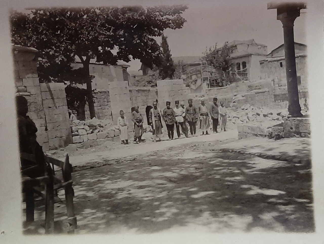 Թուրքական դիրքերը զինադադարից հետո, Այնթապ, 1921թ.
