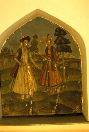 Խոջա Սուլթանի տան որմնանկարներից
