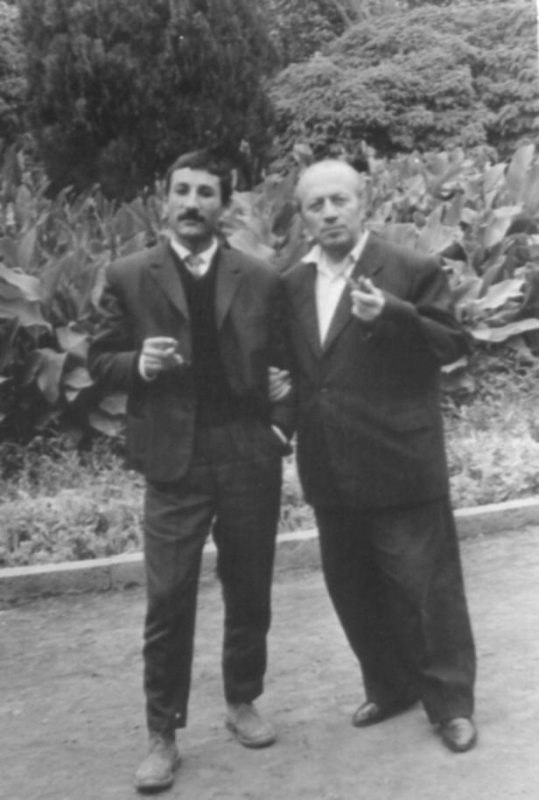 Երվանդ Քոչարը և  Ռուդոլֆ Խաչատրյանը, 1950-ականներ